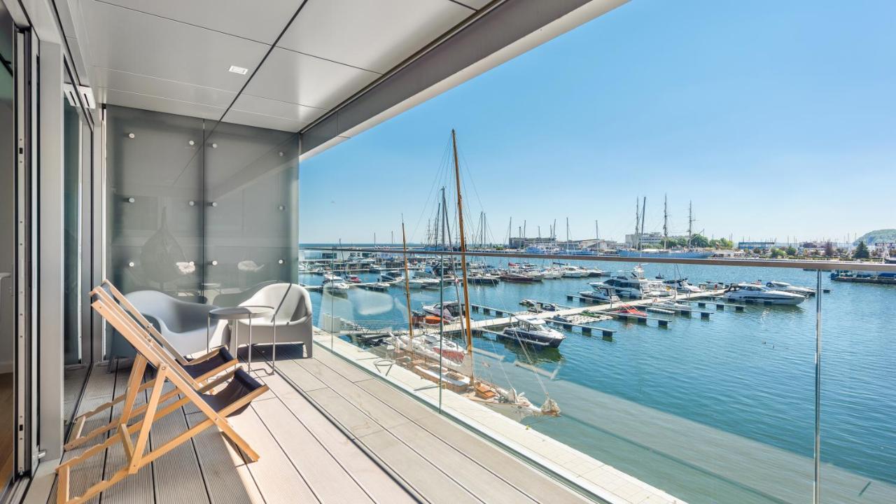 Flatbook - City Center Apartments Yacht Park Гдыня Экстерьер фото